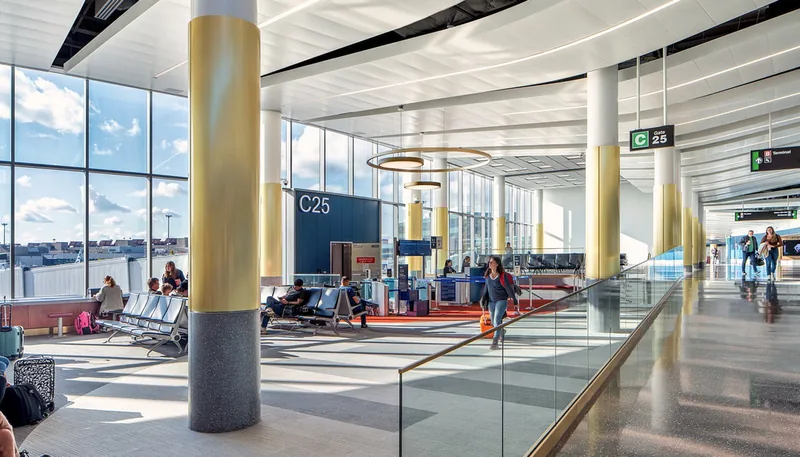 Boston Logan Airport Terminal B & C